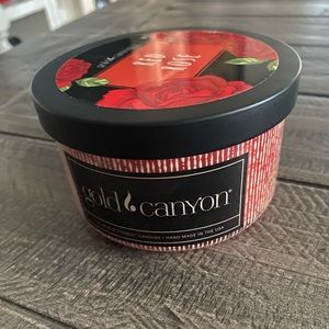 Gold Canyon candle- Red Rose